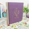 bloom daily planners 6-Month Undated Timed Daily To-Do Planner, 7” x 9”, Purple Linen
